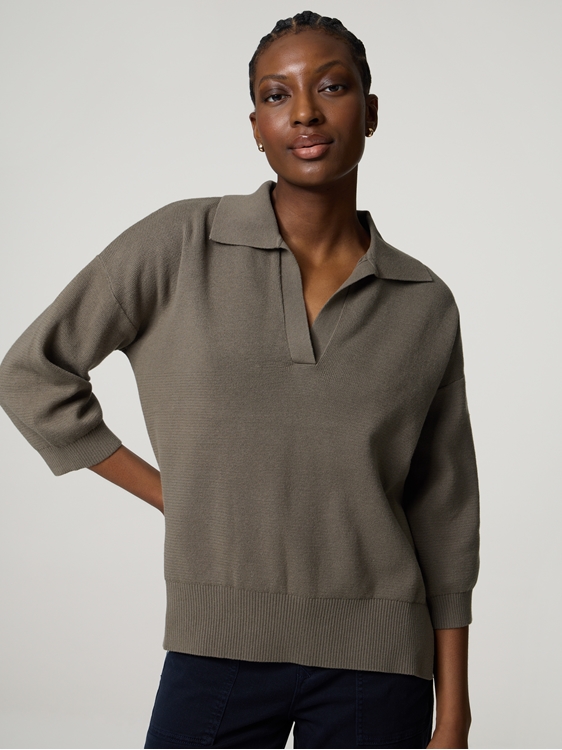 Bild von Poloshirt im Oversized-Fit