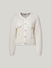 Image sur Veste en tricot de coton GIANY