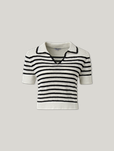 Image sur T-shirt en maille PABLONI
