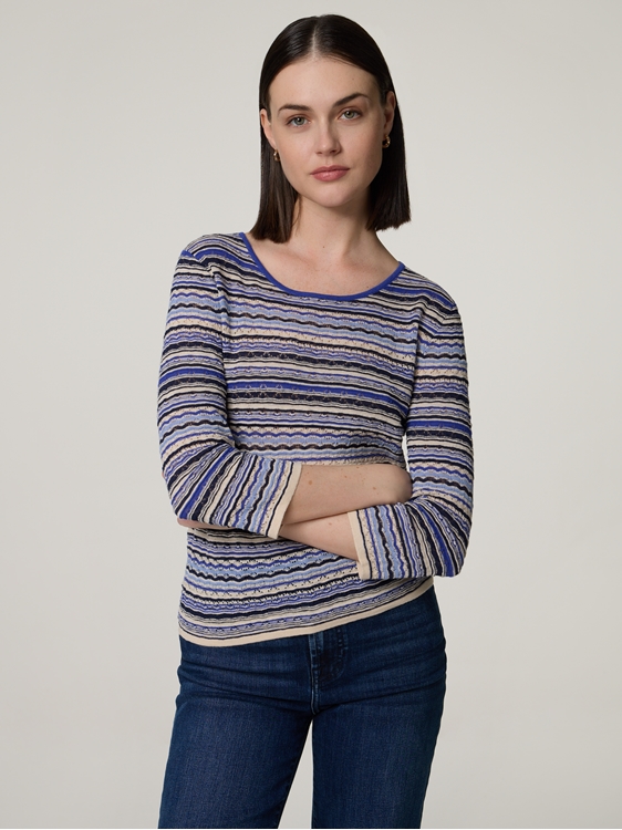 Bild von Pullover mit Leinen PAMILEO