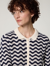 Image sur Cardigan avec broderie ajourée