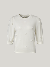 Bild von Strickshirt mit Applikationen