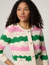 Bild von Strickjacke aus Baumwolle