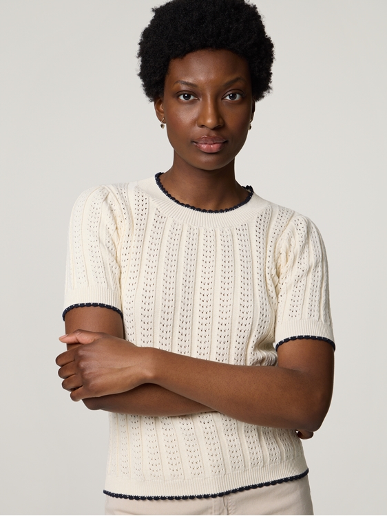 Bild von Strickshirt aus Baumwolle