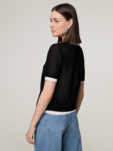 Bild von Strickshirt mit Top