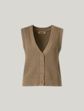 Bild von Strickweste aus Baumwolle MMKIRBY
