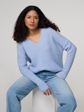 Image sur Pull en tricot avec alpaga