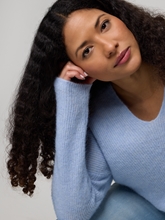 Image sur Pull en tricot avec alpaga