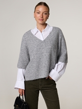 Image sur T-shirt en tricot avec alpaga MMTACI