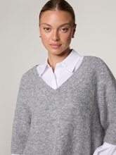 Image sur T-shirt en tricot avec alpaga MMTACI