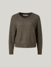 Bild von Strickpullover mit Alpaka