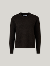 Bild von Strickpullover mit Alpaka