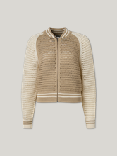 Image sur Veste en tricot ajouré