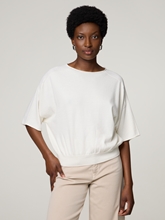 Image sur T-shirt en tricot avec cachemire