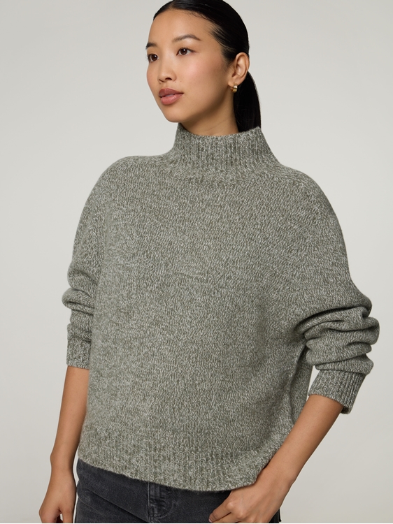 Bild von Meliertercashmerepullover