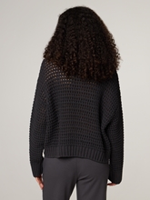 Image sur Pull à broderie ajourée