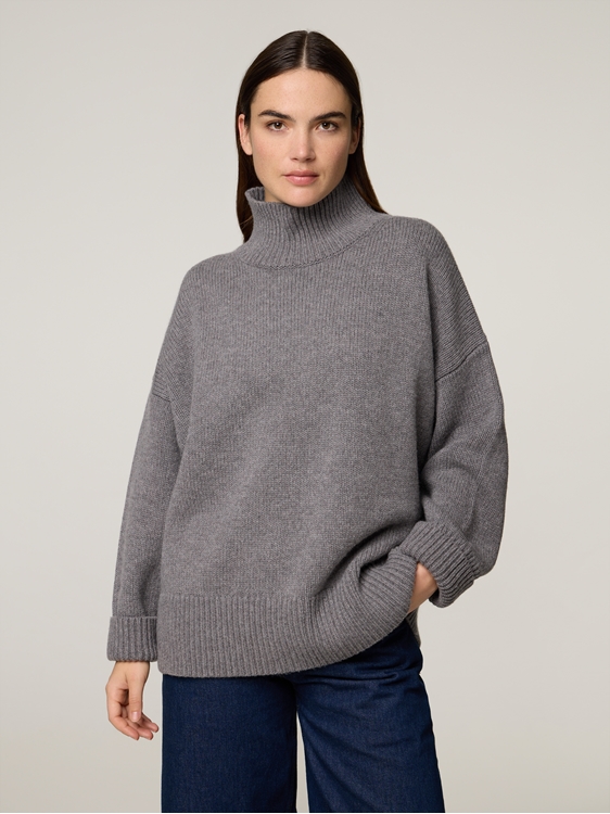 Bild von Strickpullover aus Wolle