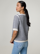 Image sur Veste en tricot à manches courtes