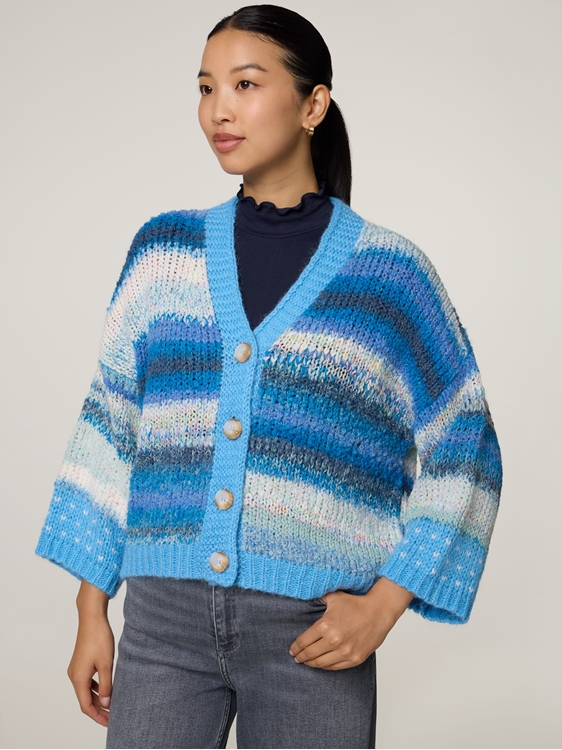 Bild von Strickjacke mit Alpaka