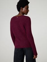 Image sur Pull en tricot avec alpaga