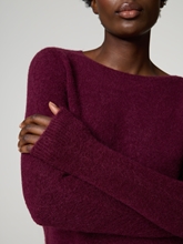 Image sur Pull en tricot avec alpaga