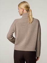 Bild von Rollkragenpullover aus Wolle