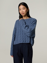 Image sur Pull en tricot de laine mérinos