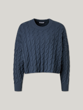 Image sur Pull en tricot de laine mérinos