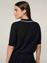 Bild von Strickpoloshirt POLKA