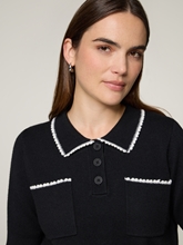 Bild von Strickpoloshirt POLKA
