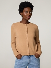 Bild von Strickjacke aus Wolle GESKI