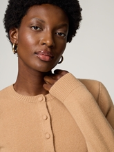 Bild von Strickjacke aus Wolle GESKI