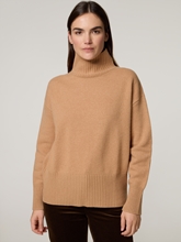 Image sur Pull à col montant en laine