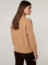 Image sur Pull à col montant en laine
