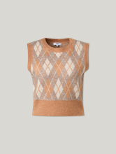 Bild von Pullunder mit Wolle PHILO