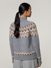 Bild von Strickpullover mit Merinowolle