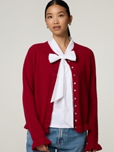 Bild von Strickjacke mit Schurwolle