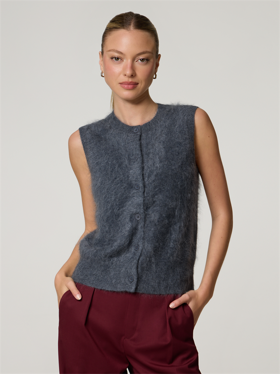 Bild von Strickgilet aus Kaschmir