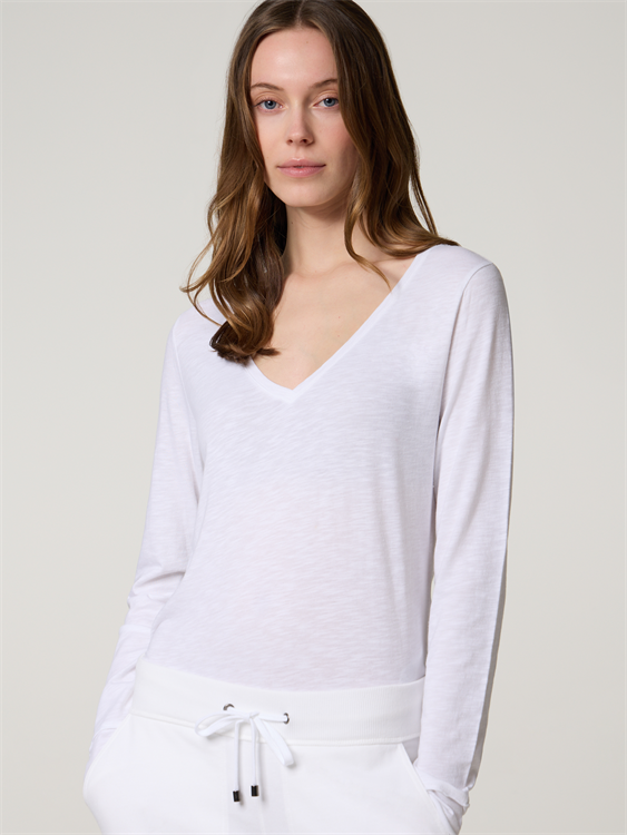 Bild von Langarmshirt mit Baumwolle