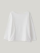 Image sur Sweatshirt à ourlets ouverts