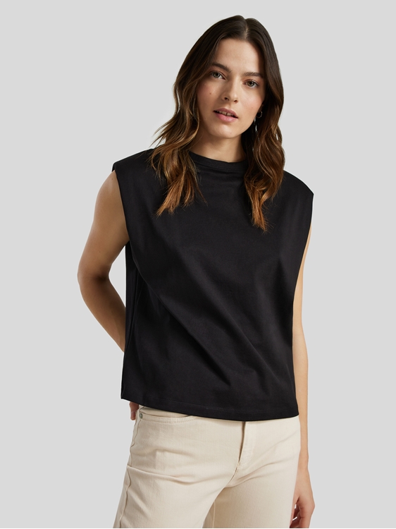 Bild von Shirt mit Schulterpolstern