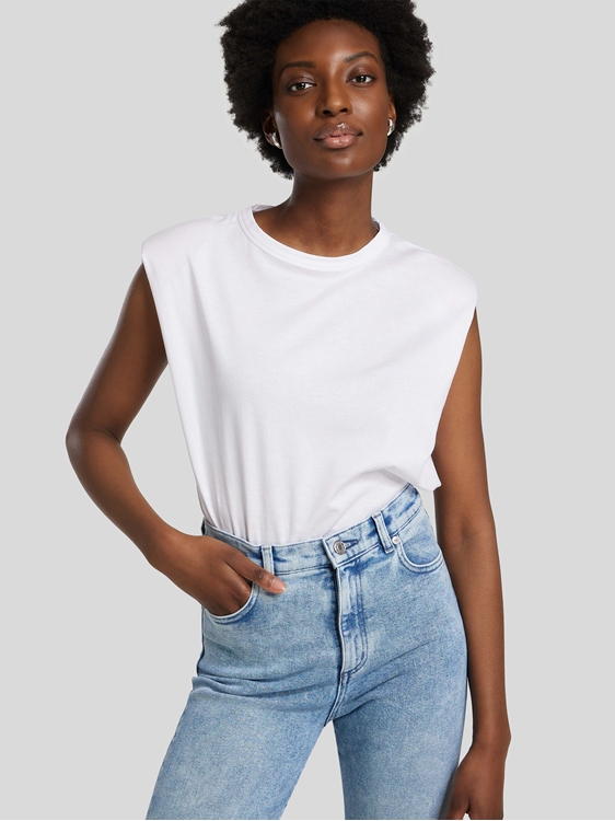 Image sur Shirt avec épaulettes