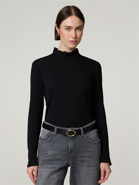 Bild von Langarmshirt mit Rüschen