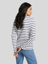 Image sur Sweatshirt à rayures et boutons