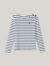 Image sur Sweatshirt à rayures et boutons