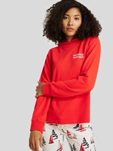 Bild von Hoodie aus Sweatstoff