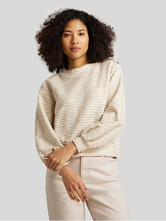 Bild von Pullover mit Streifen