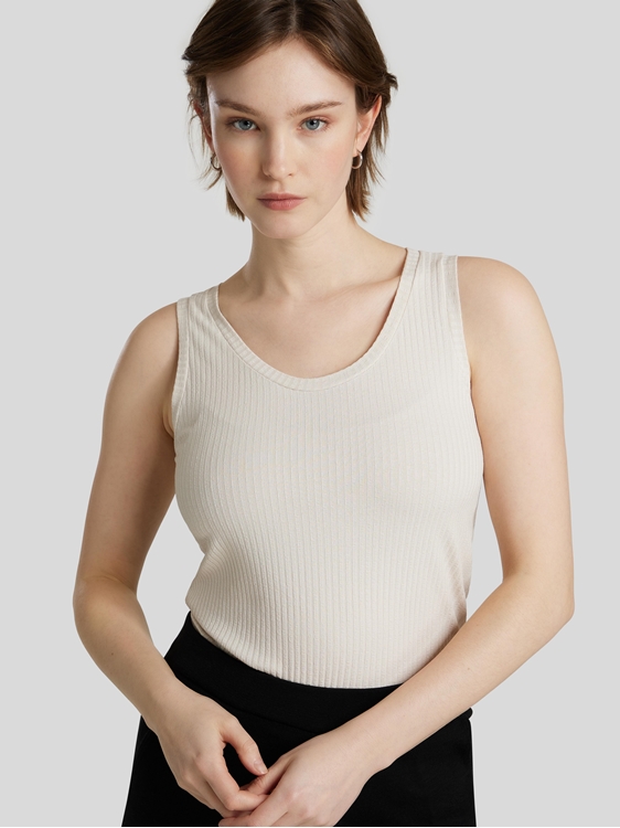 Bild von Tanktop mit Rippen