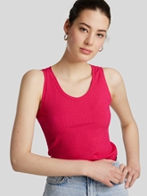 Bild von Tanktop mit Rippen