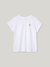 Bild von T-Shirt mit Ananas Stickerei